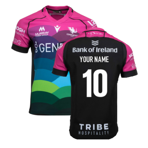 2024-2025 Connacht Rugby Training Shirt (Your Name)