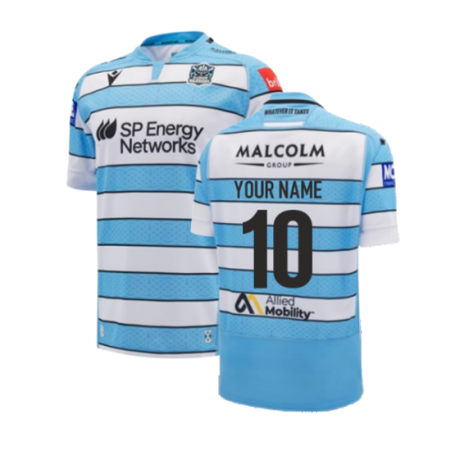 2024-2025 Glasgow Warriors Away Replica Rugby Shirt (Your Name)