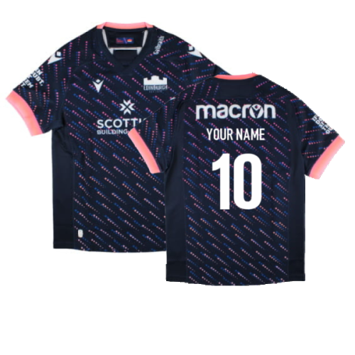 2024-2025 Edinburgh Rugby Training Jersey (Navy) (Your Name)