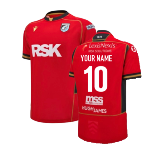 2024-2025 Cardiff Blues Away Poly Replica Rugby Shirt (Your Name)