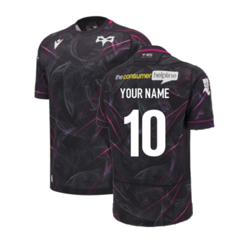 2024-2025 Ospreys Rugby Home Shirt (Kids) (Your Name)