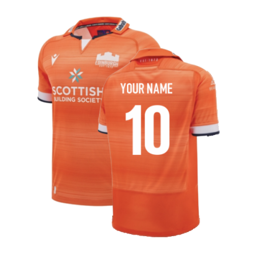 2024-2025 Edinburgh Rugby Away Replica Shirt (Your Name)