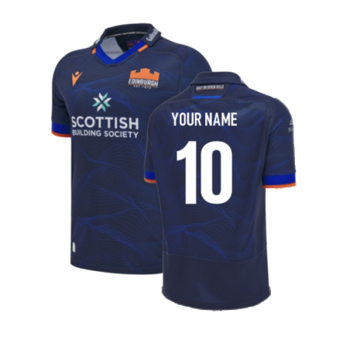 2024-2025 Edinburgh Rugby Home Replica Shirt (Your Name)