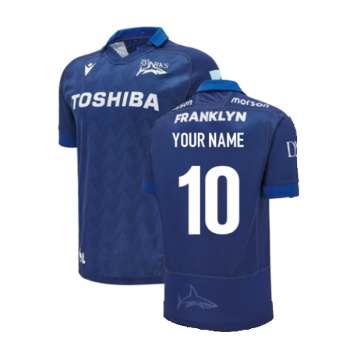 2024-2025 Sale Sharks Home Shirt (Your Name)