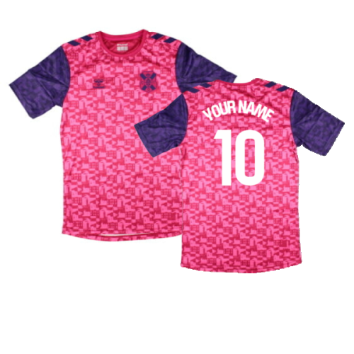 2024-2025 Tenerife Pre-Game Jersey (Pink) (Your Name)