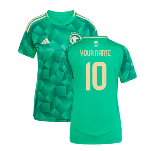 2024-2025 Saudi Arabia Home Shirt (Womens) (Your Name)