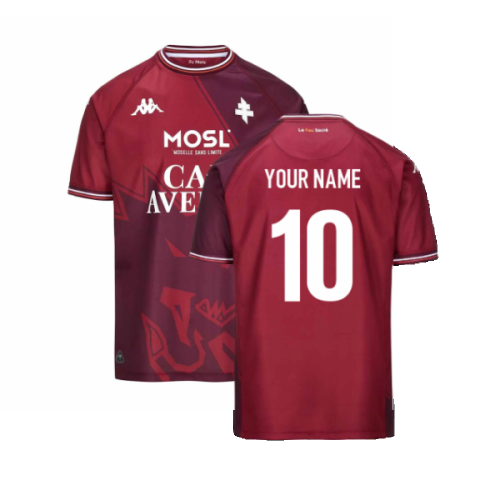 2024-2025 FC Metz Home Shirt (Your Name)