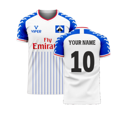 Hamburg 2024-2025 Home Concept Football Kit (Viper) (Your Name)