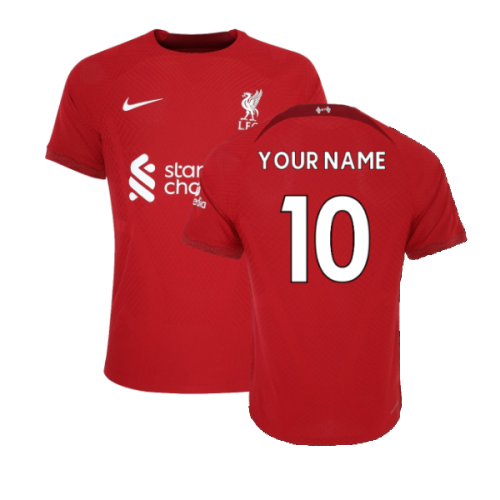 2022-2023 Liverpool Vapor Home Shirt (Your Name)