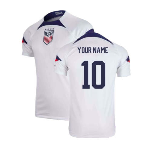 2022-2023 USA Home Football Shirt (Your Name)