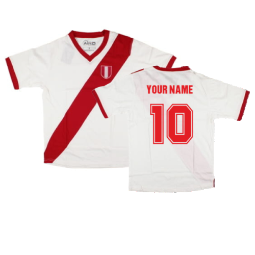 Vintage Peru El Inca Football Shirt (Your Name)