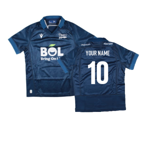 2024-2025 Sale Sharks Home Rugby Shirt (Womens) (Your Name)