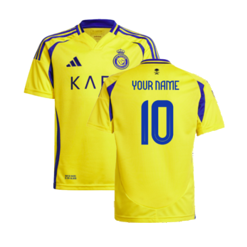 2024-2025 Al Nassr Home Shirt (Kids) (Your Name)