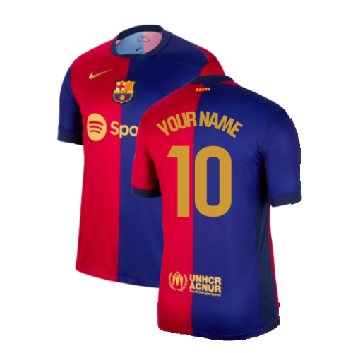 2024-2025 Barcelona Home Shirt (Your Name)