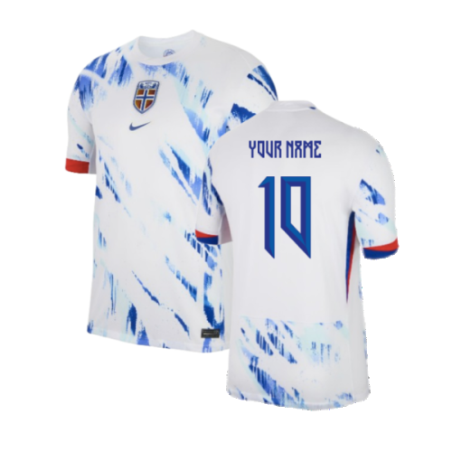 2024-2025 Norway Away Shirt (Your Name)