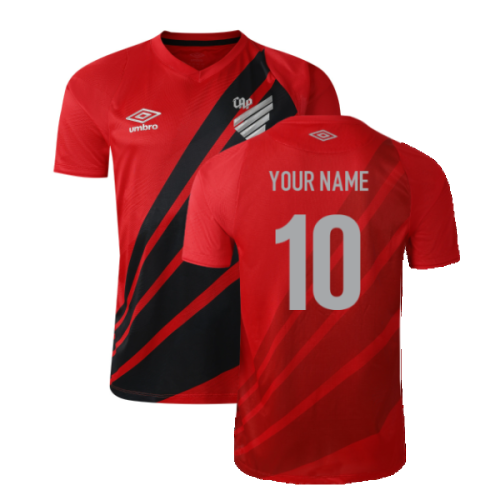 2024-2025 Club Athletico Paranaense Home Shirt (Your Name)