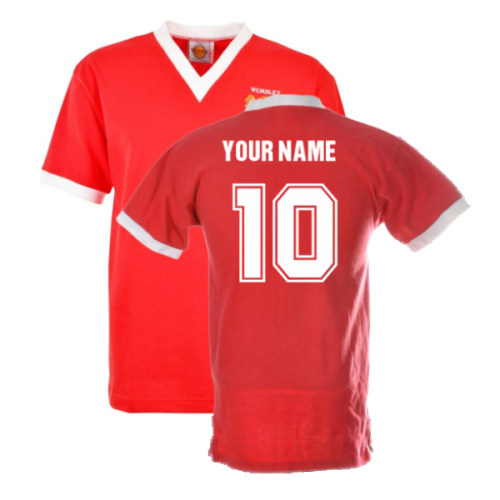 Manchester Reds 1958 FA Cup Final Retro Shirt (Your Name)