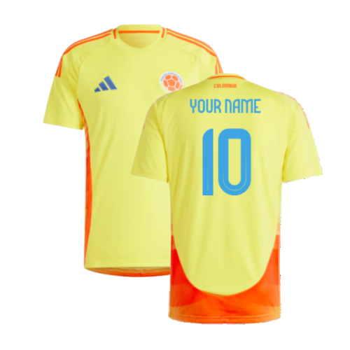 2024-2025 Colombia Home Shirt (Your Name)