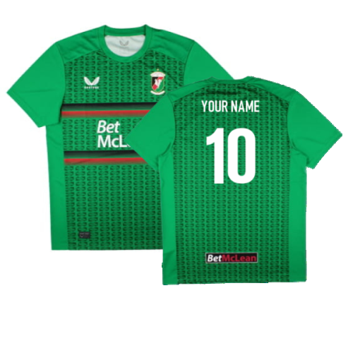 2024-2025 Glentoran Home Shirt (Your Name)