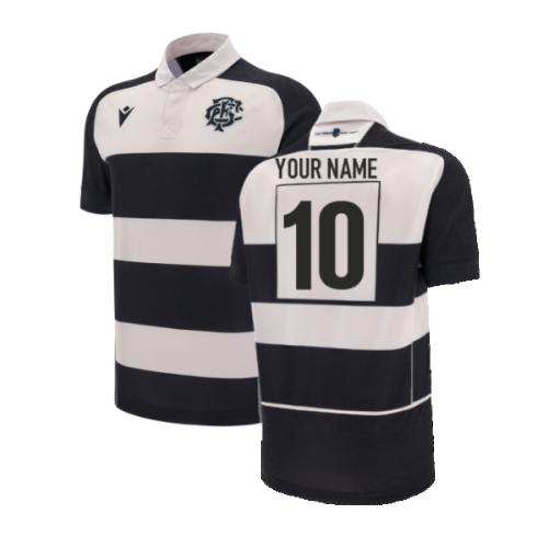 2025 Barbarians Home Poly Replica Rugby Shirt (Your Name)