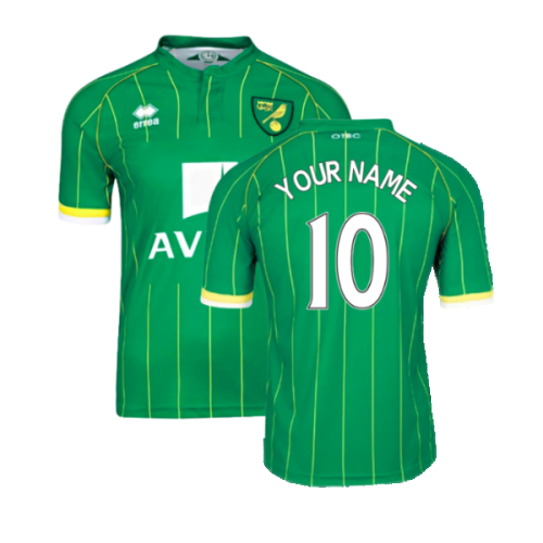 2015-2016 Norwich City Away Jersey (Your Name)