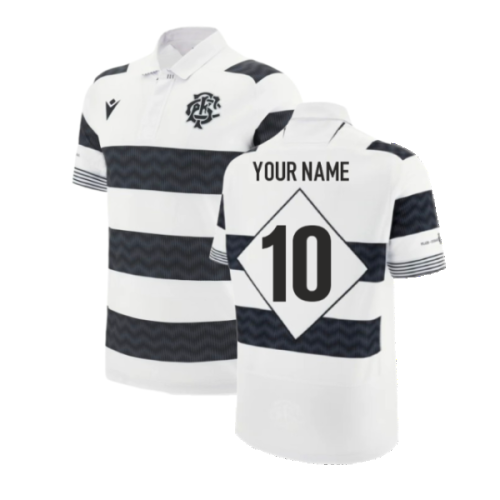 2024-2025 Barbarians Home Rugby Poly Replica Shirt (Kids) (Your Name)