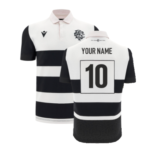 2025 Barbarians Rugby Home Cotton Shirt (Your Name)