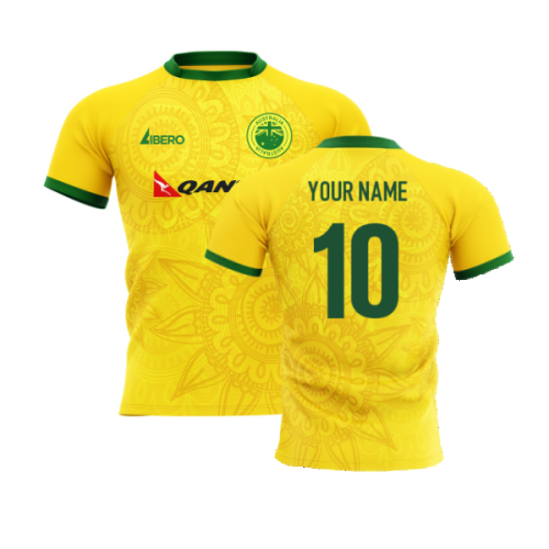 2024-2025 Wallabies Australia Home Rugby Shirt Womens (Your Name)