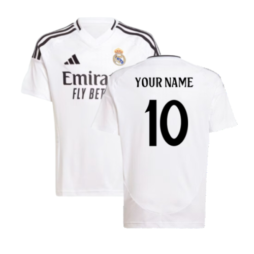 2024-2025 Real Madrid Home Shirt (Kids) (Your Name)