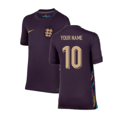 2024-2025 England Away Shirt (Kids) (Your Name)