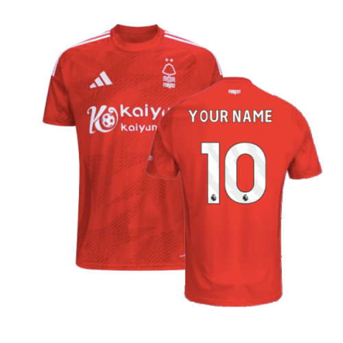 2024-2025 Nottingham Forest Home Shirt (Your Name)