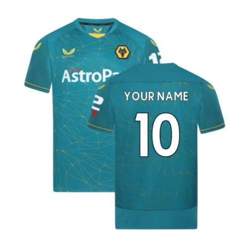 2022-2023 Wolves Away Shirt (Your Name)