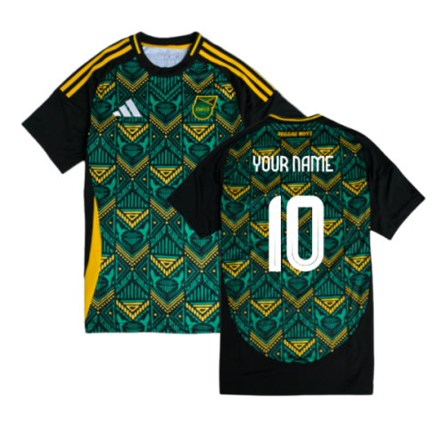 2024-2025 Jamaica Away Shirt (Your Name)