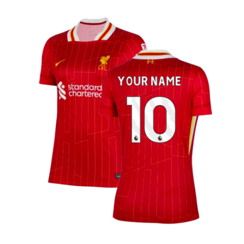 2024-2025 Liverpool Home Shirt (Womens) (Your Name)