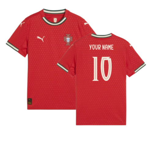 2025-2026 Portugal Home Shirt (Kids) (Your Name)