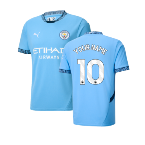 2024-2025 Man City Home Shirt (Your Name)