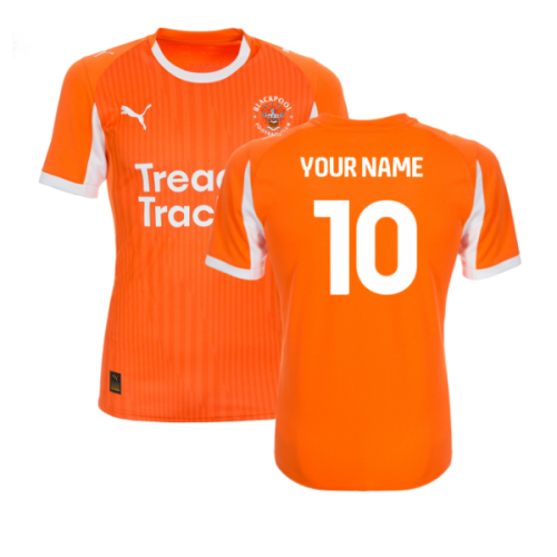 2025-2026 Blackpool Home Shirt - Kids (Your Name)