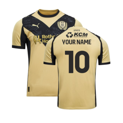 2025-2026 Rotherham United Away Shirt (Your Name)