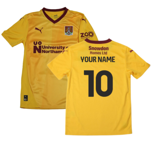 2024-2025 Northampton Town Away Shirt (Your Name)