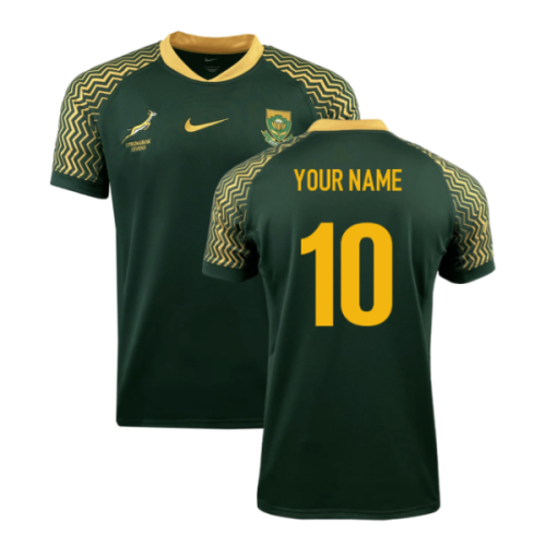 2024 South Africa Springboks Sevens Home Shirt (Your Name)