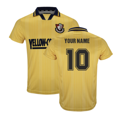1995-1996 Bournemouth Away Retro Shirt (Your Name)