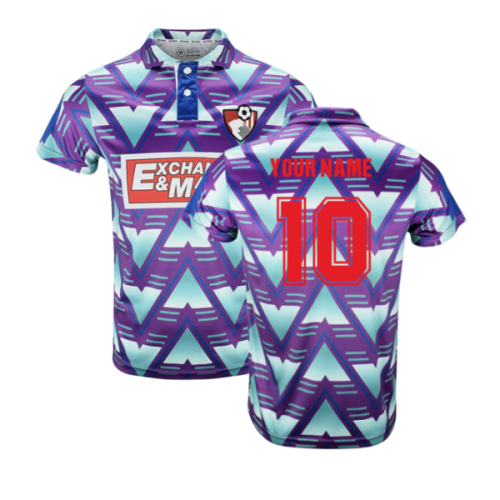 Bournemouth 1992-1994 Retro Away Shirt (Your Name)