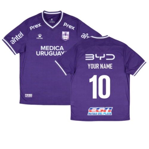 2025-2026 Defensor Sporting Club Home Shirt (Your Name)