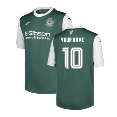 2025-2026 Hibernian Home Shirt - Kids (Your Name)