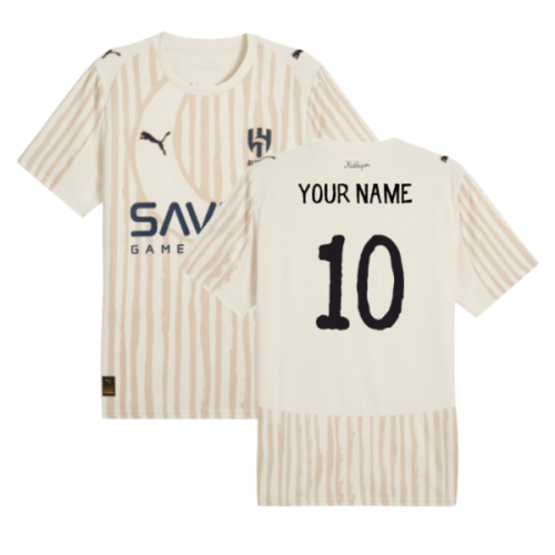2025-2026 KIDSUPER x Al-Hilal CWC Goalkeeper Shirt (Alpine Snow) (Your Name)