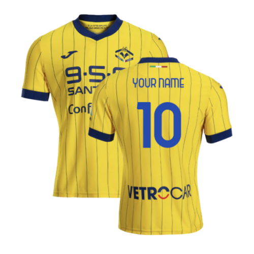 2024-2025 Hellas Verona Fourth Shirt (Yellow) (Your Name)