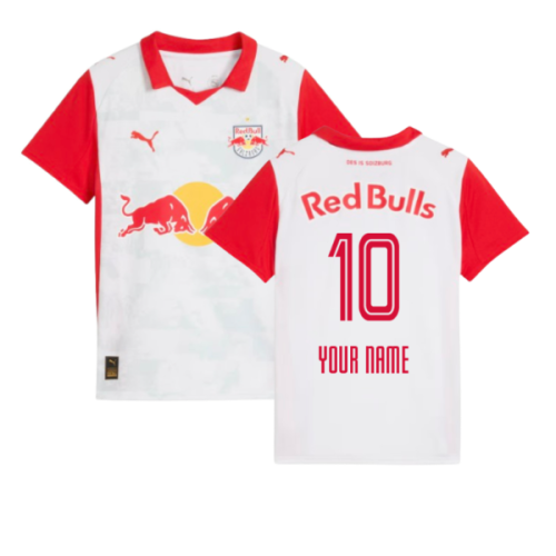 2025-2026 Red Bull Salzburg Home Shirt (Kids) (Your Name)