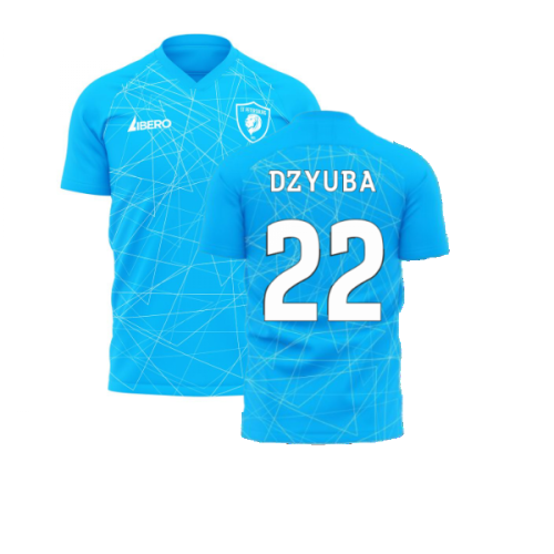 Zenit 2024-2025 Home Concept Football Kit (Libero) (DZYUBA 22)