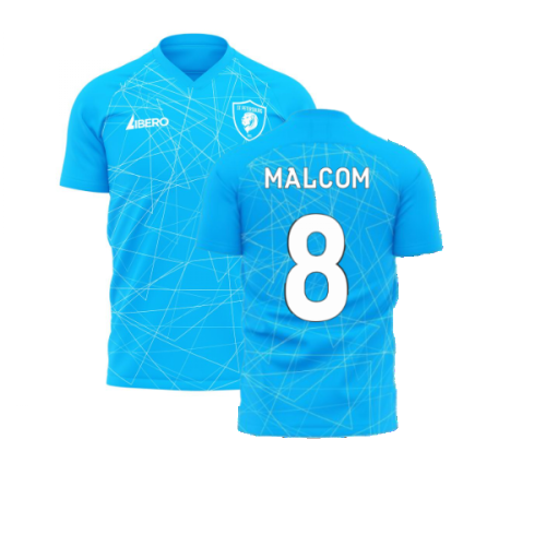 Zenit 2024-2025 Home Concept Football Kit (Libero) (MALCOM 8)