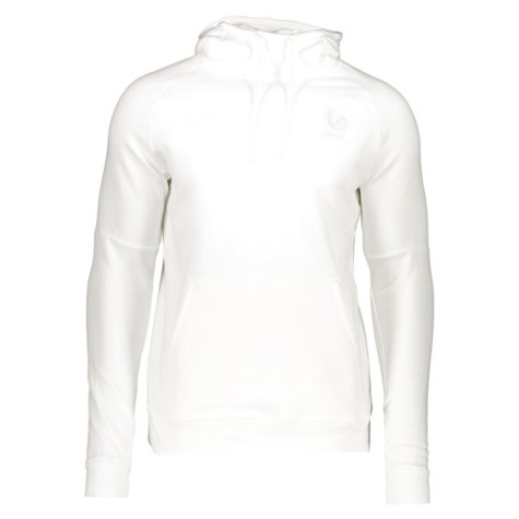 2020-2021 France Core Hooded Top (White)